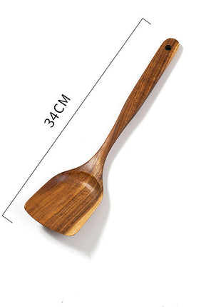 Solid Wood Spatula Non-Stick