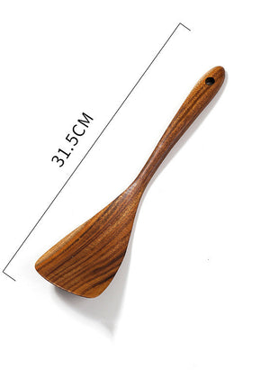 Solid Wood Spatula Non-Stick