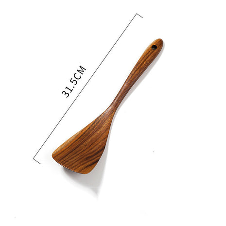 Solid Wood Spatula Non-Stick