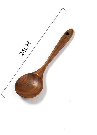 Solid Wood Spatula Non-Stick