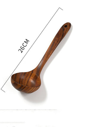 Solid Wood Spatula Non-Stick