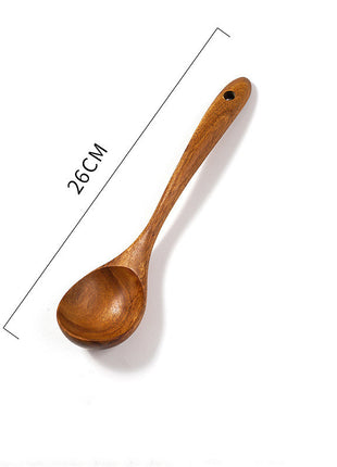 Solid Wood Spatula Non-Stick
