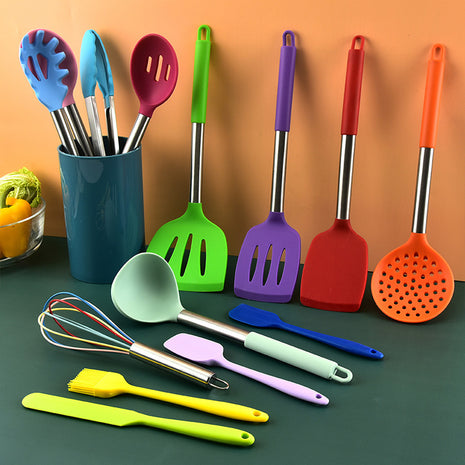 Set of 14 Silicone Cooking Kitchenware
