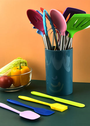 Set of 14 Silicone Cooking Kitchenware