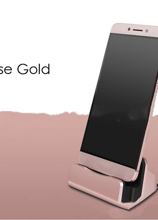 Micro USB Type C Docking Station, Charger Stand For iPhone, Xiaomi & Redmi