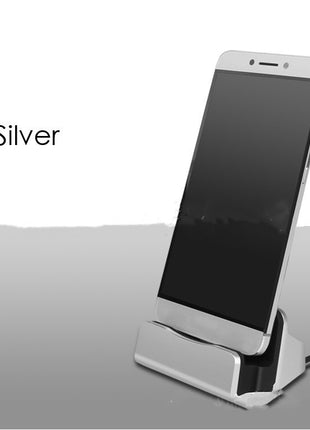 Micro USB Type C Docking Station, Charger Stand For iPhone, Xiaomi & Redmi