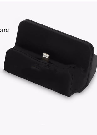 Micro USB Type C Docking Station, Charger Stand For iPhone, Xiaomi & Redmi