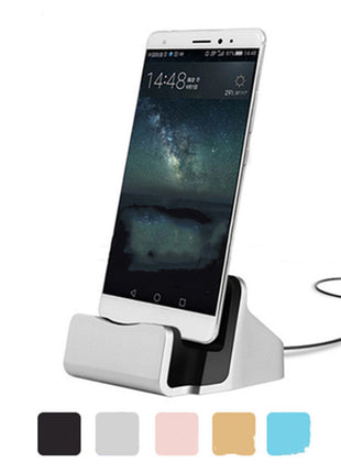 Micro USB Type C Docking Station, Charger Stand For iPhone, Xiaomi & Redmi