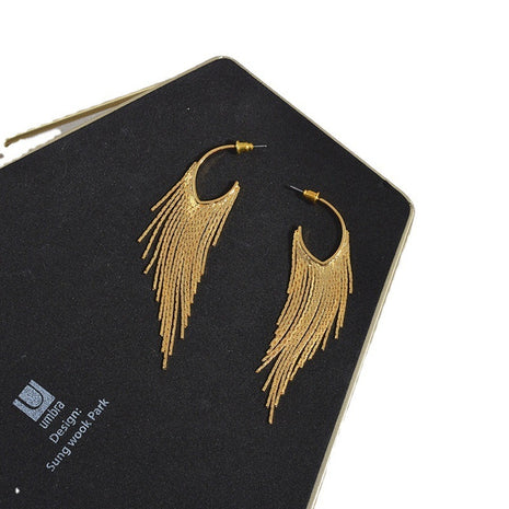 French Super Fairy Tassel Earrings
