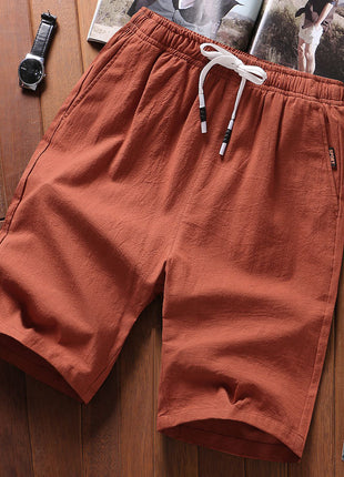 Cotton Five-point Shorts