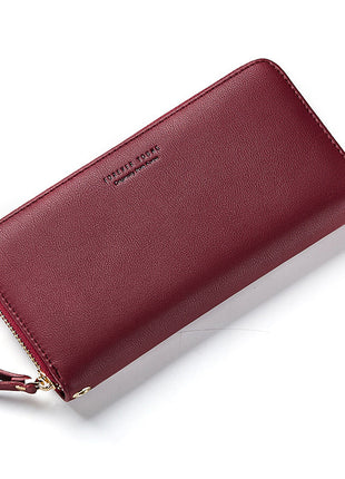 Long Zipper Phone Purse