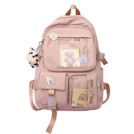 Korean Version Of Ulzzang Junior High School Students Ins Harajuku Style Backpack