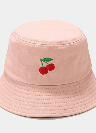 Cherry Pattern Embroidery Hat