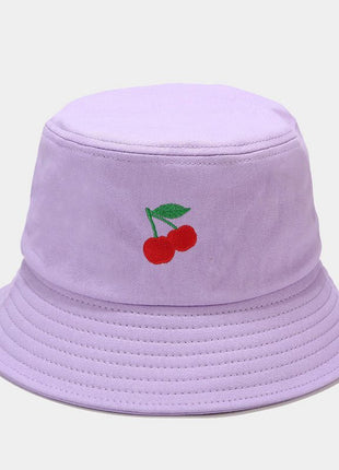 Cherry Pattern Embroidery Hat