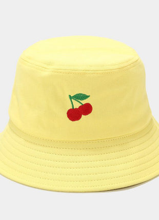 Cherry Pattern Embroidery Hat