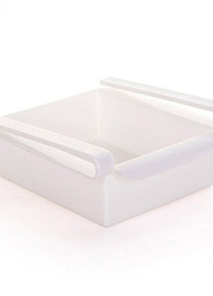 Hanging Plastic Refrigerator Clapboard Storage Rack Kitchen Supplies