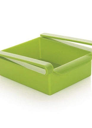 Hanging Plastic Refrigerator Clapboard Storage Rack Kitchen Supplies