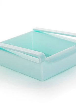 Hanging Plastic Refrigerator Clapboard Storage Rack Kitchen Supplies