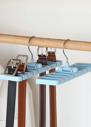 Smart Hanging Tie & Belt Organizer – Tidy Closet, Clear Mind