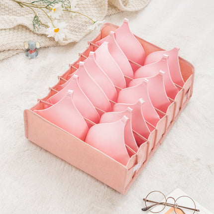 Cationic Underwear Storage Box Dormitory Fabric Bra, Socks, Panty Box