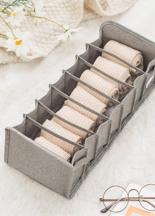 Cationic Underwear Storage Box Dormitory Fabric Bra, Socks, Panty Box