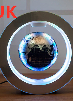 World Map LED Floating Magnetic Levitation Light