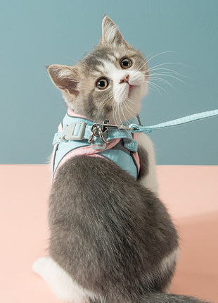 Cat Traction Rope Chest Strap To Prevent Breaking Free