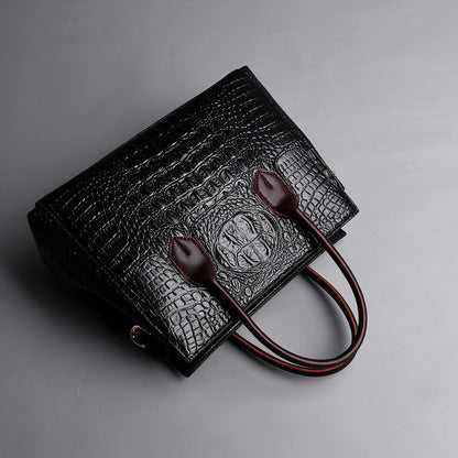 Crocodile Pattern Tote Shoulder Handbags