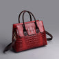 Crocodile Pattern Tote Shoulder Handbags