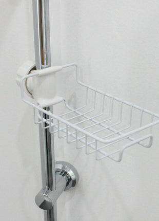 Adjustable Sink Drain Rack Sponge Storage Faucet Holder Soap Drainer Shelf Basket Organizer Kitchen Bathroom Accessories