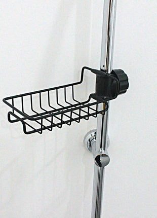 Adjustable Sink Drain Rack Sponge Storage Faucet Holder Soap Drainer Shelf Basket Organizer Kitchen Bathroom Accessories