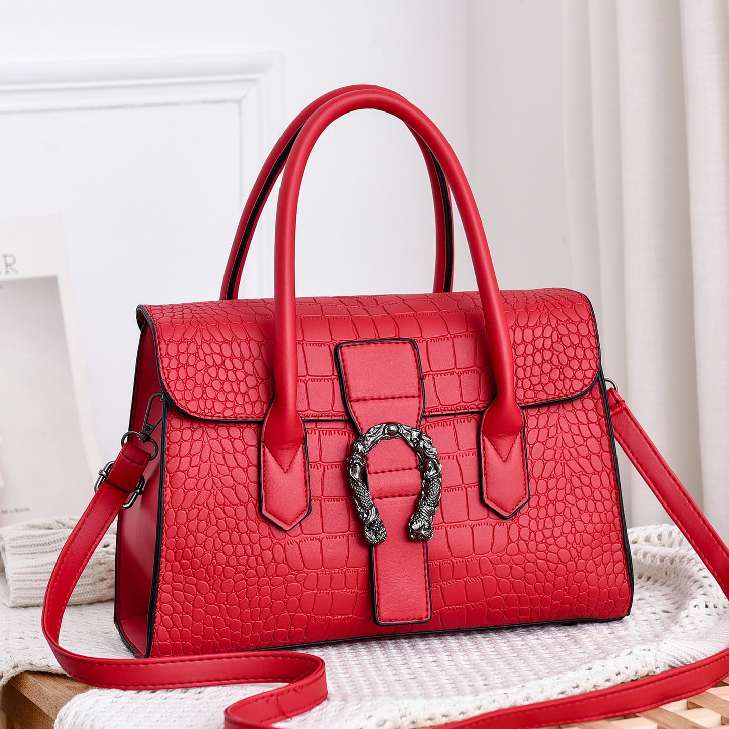 Korean Fashion Shoulder Diagonal Tote Handbags