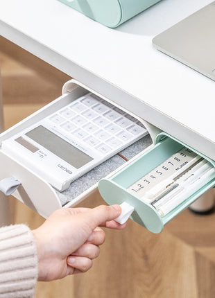 Under-Desk Drawer Organizer — Declutter Your Workspace in Style