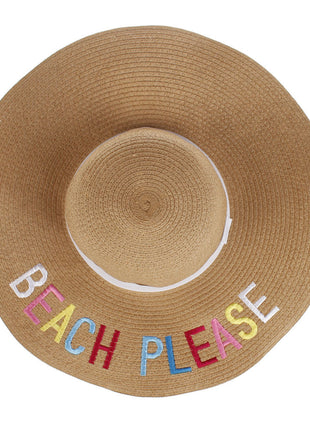 Beach Big Brim Hat