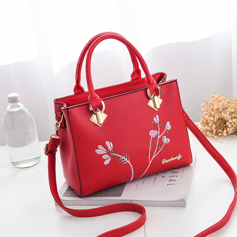 Trendy Cool Style Atmospheric Fashion Shoulder Handbag