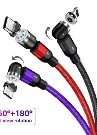 Magnetic Charging Cable Rotating 540 Degree