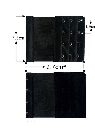 Bra Extension Adjustable Back Buckle