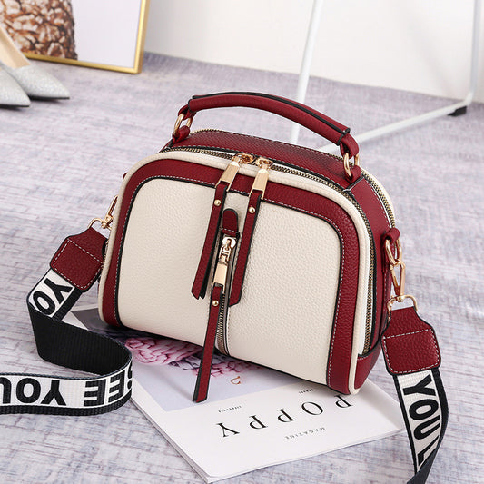 Wide Shoulder Small Square Bags