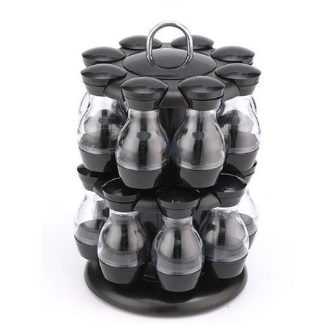 Double-layer Rotating Spice Rack