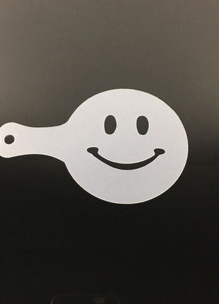 16 Pcs Plastic Garland Mold Fancy Coffee Model Thicken Coffee Milk Foam Spray Pattern Template