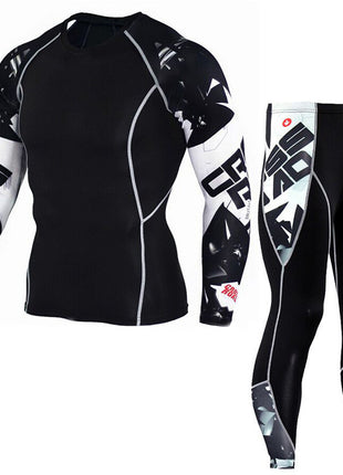 Long Sleeve & Pants Gym Suit