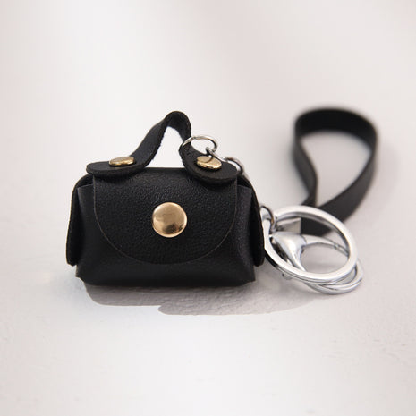 PU Personality Handbag Keychain Coin Purse
