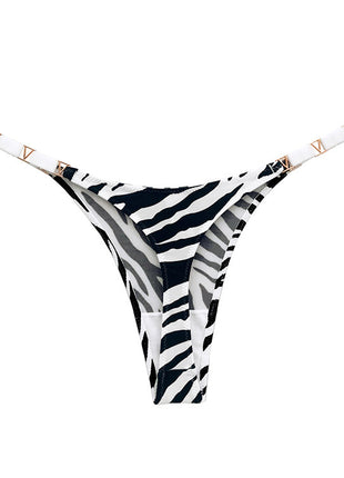 Ice Silk Hip Lift Low Waist T Thong