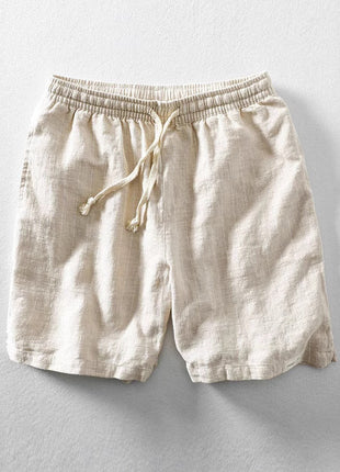 Men's Summer Stripes Pattern Printed Casual Cropped Pants