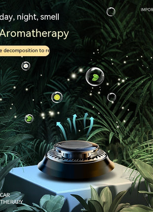 Solar Powered Car Air Freshener & Cleaner Perfume Fragrance Diffuser