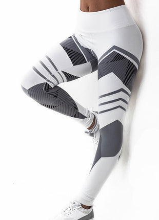 Reflective Compression Tights Quick Dry Yoga Pants