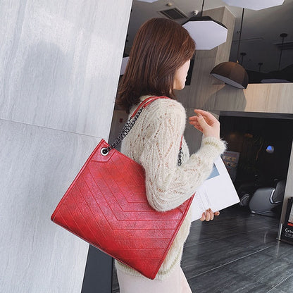 Stylish Large Capacity Leather bags