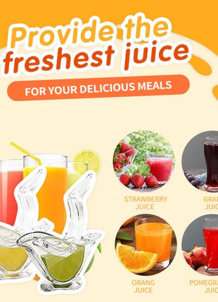 Manual Lemon Juicer Transparent Acrylic Squeezer Kitchen Tools Gadgets