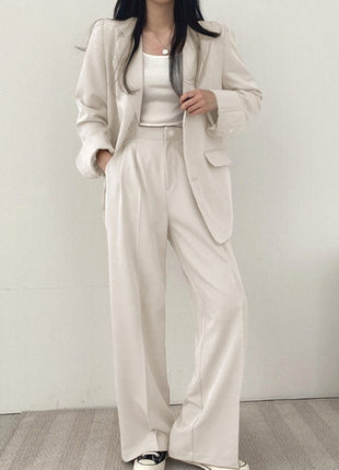 Korean Style Casual Suit Set