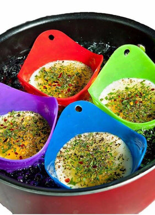 Silicone Non-Stick Egg Poacher